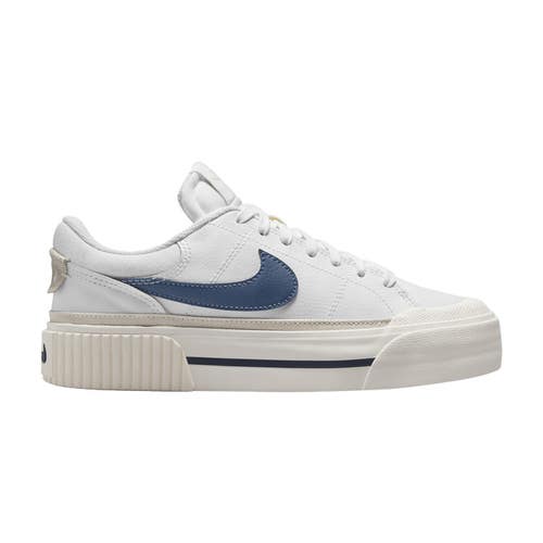 Size 9.5M/11W - Nike Wmns Court Legacy Lift Blue (NO BOX) DM7590-104