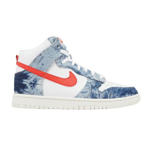 Size 10M/11.5W - Nike Wmns Dunk High Denim (NO BOX) DV2181-900