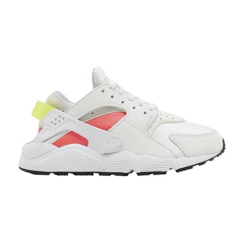 Size 5.5M/7W - Nike Wmns Air Huarache 'White Volt Bright Crimson' (NO BOX) DH443