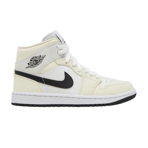 Size 3.5M/5W - Wmns Air Jordan 1 Mid Coconut Milk (NO BOX) BQ6472-121