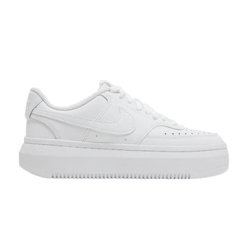 Size 8M/9.5W - Nike Wmns Court Vision Alta White (NO BOX) DM0113-100