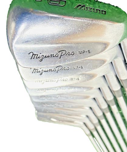 Mizuno MP-5 Pro Forged Iron Set 2-PW RH Men's Stiff Steel 5i 37.5" New Grips