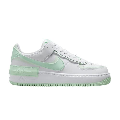 Size 8.5M/10W - Nike Wmns Air Force 1 Shadow '(No Box) Green FZ3773-100