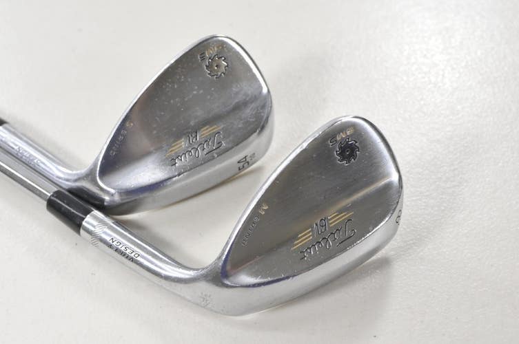 Titleist Vokey SM5 Tour Chrome 54*, 58* Wedge Set Right DG S300 Steel # 213821