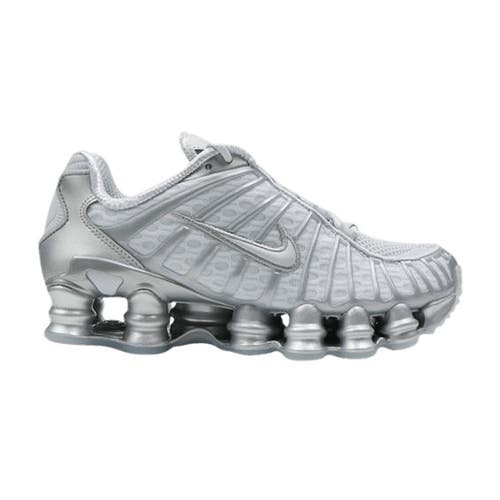 Size 5M/6.5W - Nike Wmns Shox TL 'Chrome' (No Box) AR3566-003