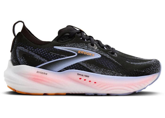 Size 10 - Brooks Glycerin 22 Black Blue Orange WMNS 120434-1B-088