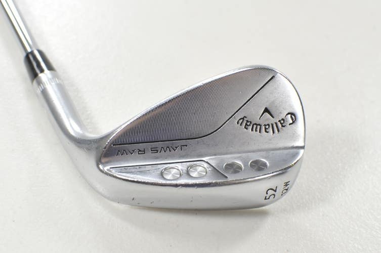 Callaway Jaws Raw Chrome 52*-12W Wedge Right DG Spinner 115g Steel # 213355