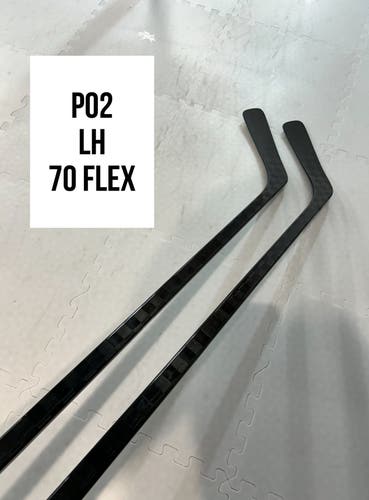 Senior(2x)Left P02 70 Flex Lidstrom ProBlackStock™ Unbranded Blackouts Pro Stock Nexus Hockey Sticks
