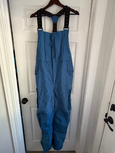 US Ski team Kappa Blue Unisex Adult Large coaching Bibs (Used)