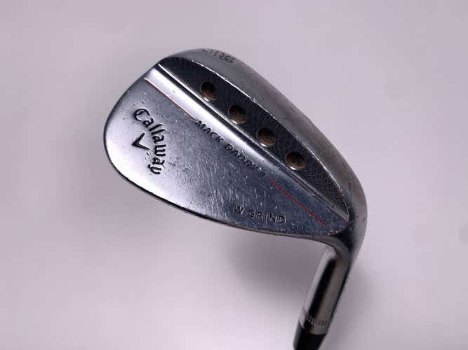 Callaway Mack Daddy 4 Chrome Wedge 56* 12 Bounce S200 Tour Issue Steel Mens RH