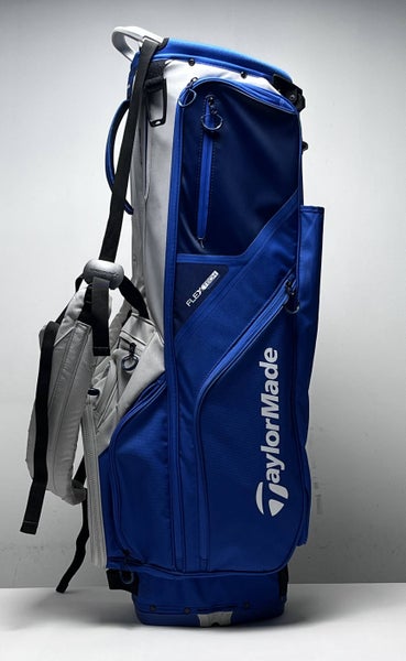 TaylorMade FlexTech Stand Bag Blue 14-Way Divide Dual Strap Golf Bag