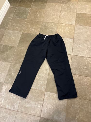 Black Large Men's Bauer Pants (Used)