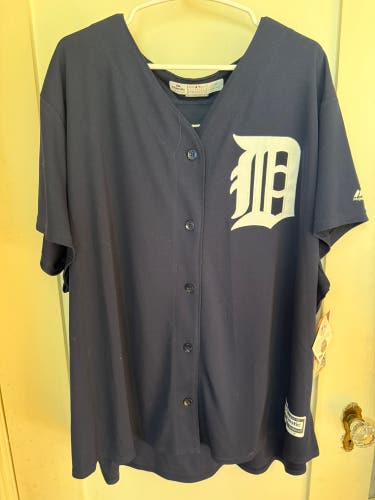 Blue XXXL Women's Majestic Jersey (New)