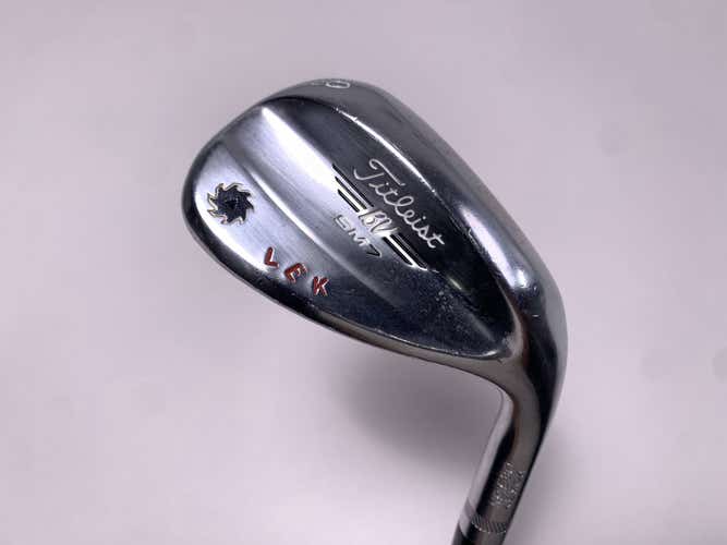 Titleist Vokey SM7 Tour Chrome Wedge 60* 12 Bounce D-Grind AMT Red S300 Stiff RH