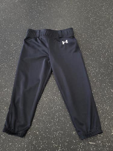 Used Under Armour SOFTBALL BB/SB Pant Girls Black MD 11849-S000037427