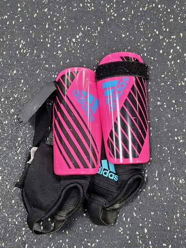 Used Adidas Soccer Shin Guards Youth Pink Youth 11849-S000037512