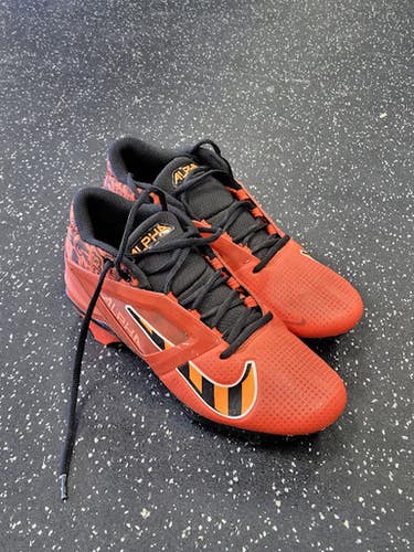 Used Nike Adult FB Cleats Orange Senior 9 11849-S000037615