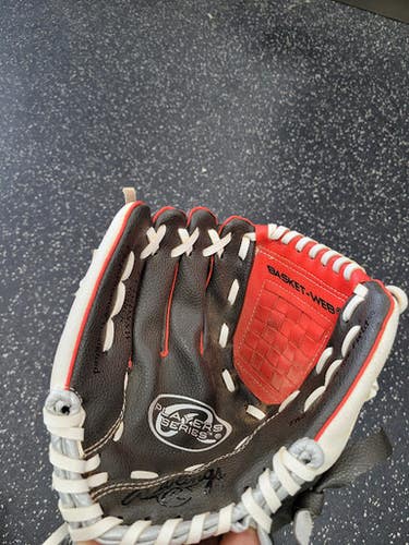 Used Rawlings PLAYERS SERIES BB/SB Glove LH Throw Grey 10" 11849-S000037619
