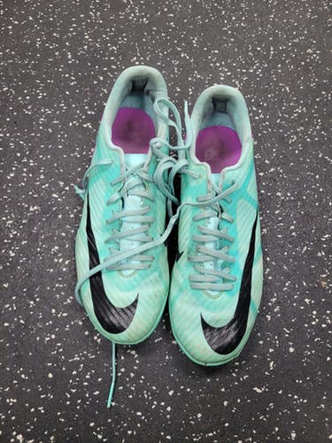 Used Nike Soccer Indoor Shoes Turquoise Youth 06.5 11849-S000037629