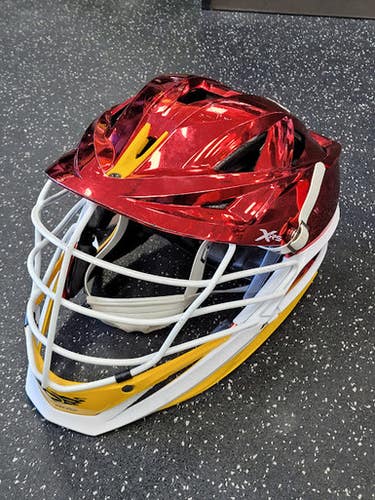 Used Cascade XRS Lacrosse Helmet Red One Size 11849-S000037744