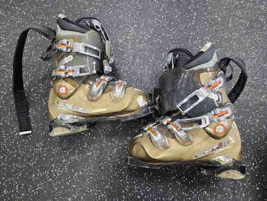 Used Atomic CR 10 Womens DH Ski Boot Tan 240 MP - J06 - W07 11849-S000036885