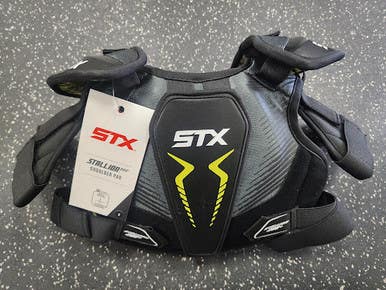 STX STALLION 200+ Lacrosse Shoulder Pads Black SM 11849-S000037769
