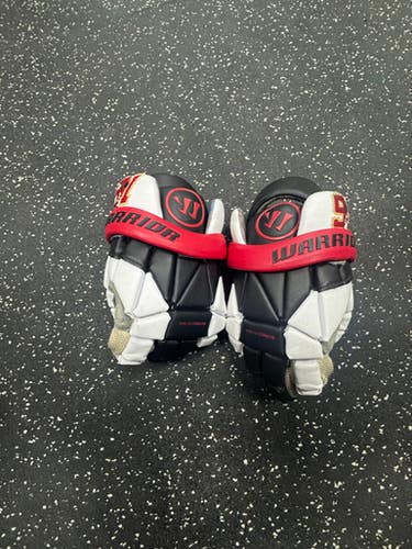 Used Warrior EVO Lacrosse Gloves Junior White SM 11849-S000037806
