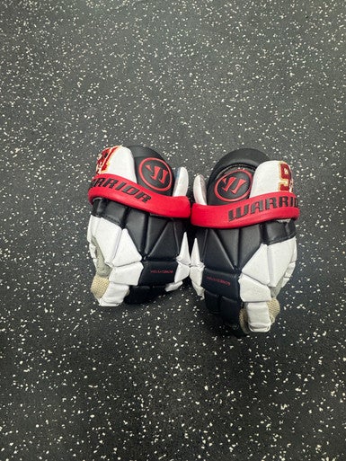 Used Warrior EVO Lacrosse Gloves Junior White SM 11849-S000037806