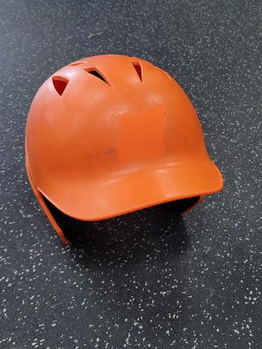 Used Champro BATTING HELMET Batting Helmet No Mask Orange MD 11849-S000037919