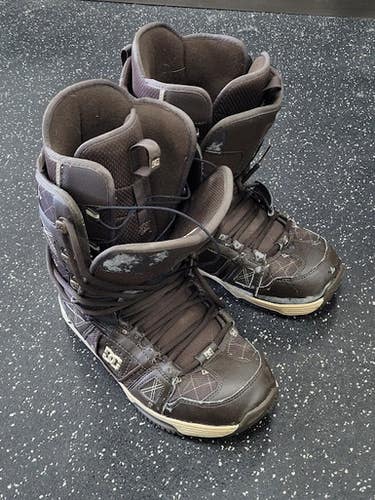 Used DC Shoes SNOWBOARD BOOT Mens Snowboard Boots Brown Senior 10 11849-S000038052