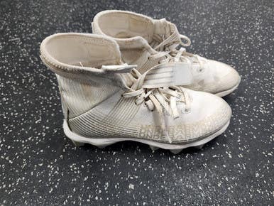 Used Under Armour UAF LAX Cleats Boys Grey Junior 05 11849-S000038069