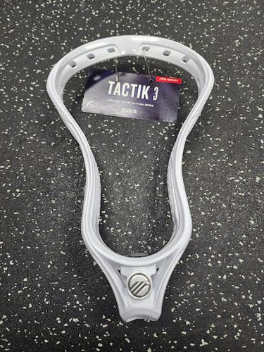 Used Maverik TACTIK 3 Mens Lacrosse Head White 11849-S000038155