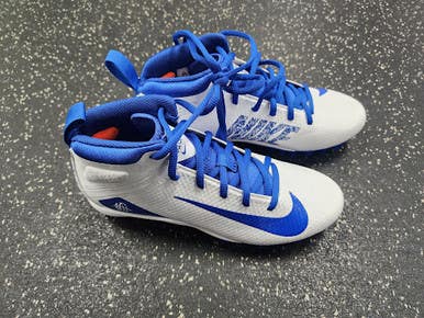 Used Nike LAX Cleats Boys White Junior 05.5 11849-S000037264