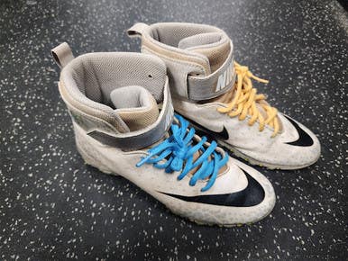 Used Nike BB CLETS BB/SB Cleats White Junior 05.5 11849-S000036913