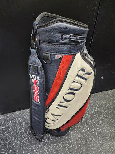 Used PGA TOUR CART BAG Mens Cart Bag Navy Blue 11849-S000036946