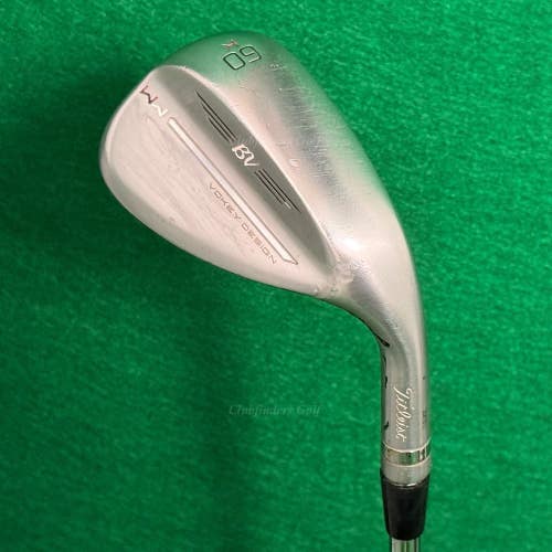 Titleist Vokey Wedge Works Chrome 60-K 60 Lob Wedge Vokey Design Wedge Flex