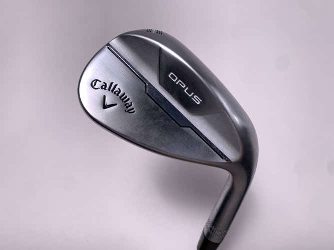 Callaway Opus Brushed Chrome Wedge 56* 12 Bounce S-Grind Mid 115g Steel Mens RH