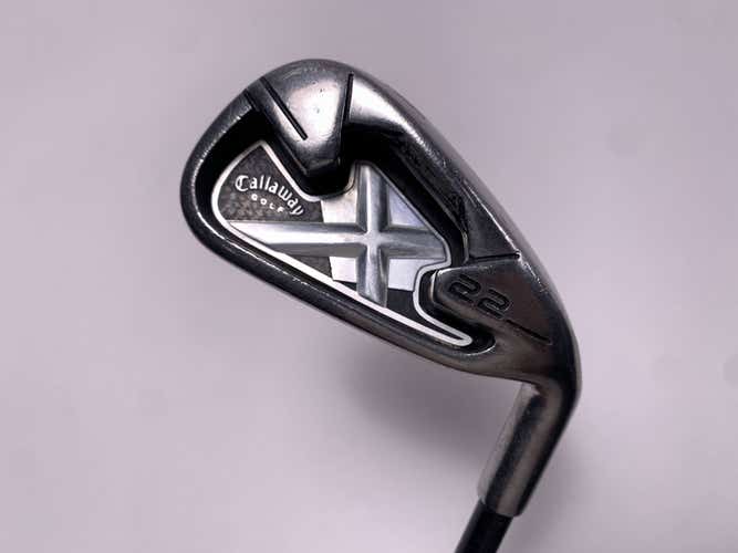 Callaway X-22 Single 6 Iron 75g Regular Graphite Mens RH