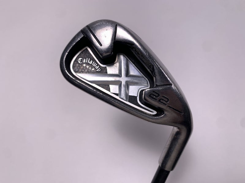 Callaway X-22 Single 6 Iron 75g Regular Graphite Mens RH