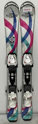 Kid's All Mountain 90cm Blizzard Viva Jr Skis With Blizzard IQ 4.5 Bindings (Used)(SY2823)