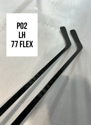 Senior(2x)Left P02 77 Flex Lidstrom ProBlackStock™ Unbranded Blackouts Pro Stock Nexus Hockey Sticks