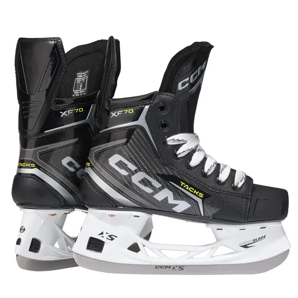 2024 CCM Tacks XF 70 Hockey Skates Regular Width Size 1 (NEW)
