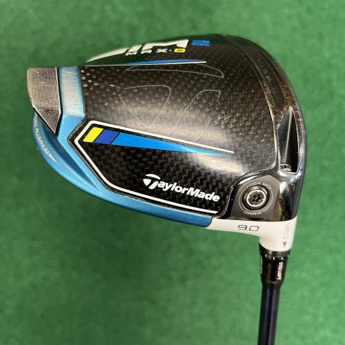 TaylorMade SIM 2 Driver 9 Right Hand Stiff Flex Ventus 5-S Graphite Shaft 44.5"