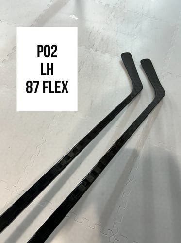 Senior(2x)Left P02 87 Flex Lidstrom ProBlackStock™ Unbranded Blackouts Pro Stock Nexus Hockey Sticks