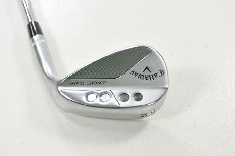 Callaway Jaws Raw Chrome 56*-10S Wedge Right DG Spinner Steel # 213500