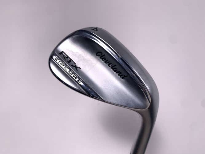 Cleveland RTX ZipCore Tour Satin Wedge 54* 10 Bounce MID Spinner Steel Mens RH