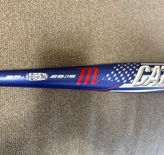 2021 Marucci CAT9 Alloy USSSA Certified Bat (-10) 18 oz 28" (Used)