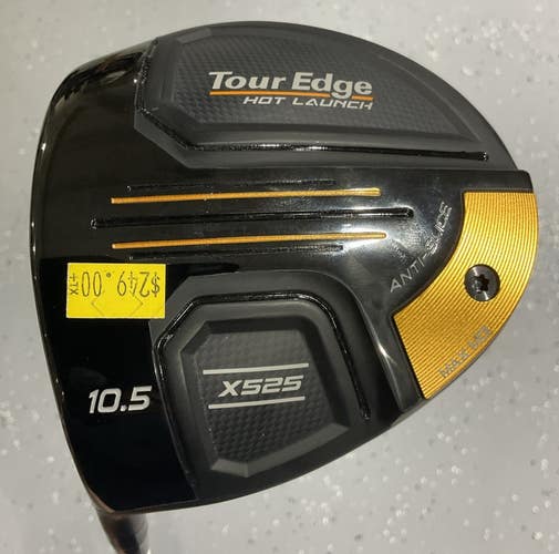Tour Edge Hot Launch X525 10.5 Driver 43.5" MAMIYA HELIUM 45L Ladies Flex LH