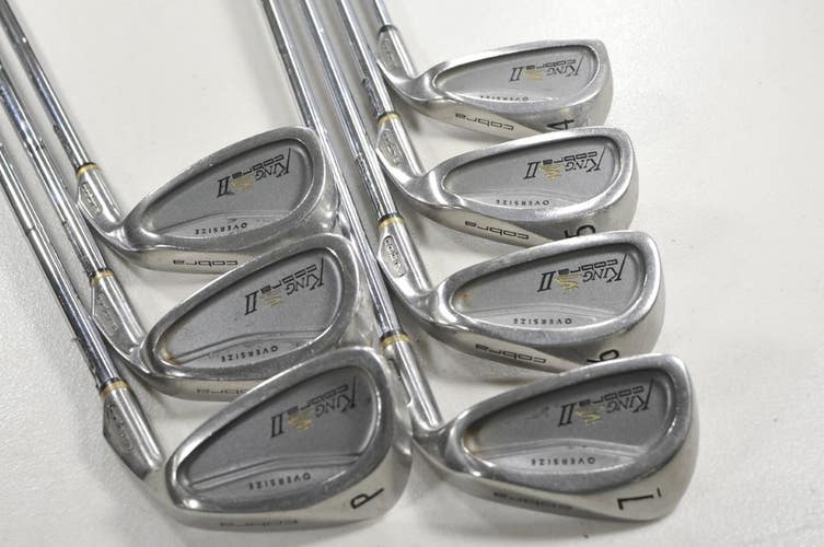 Cobra King Cobra 2 Oversize 4-PW Iron Set Stiff Flex Right Steel # 212042