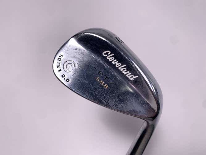 Cleveland 588 RTX 2.0 Tour Satin Wedge 50* 10 Bounce TT DG Wedge Steel Mens RH